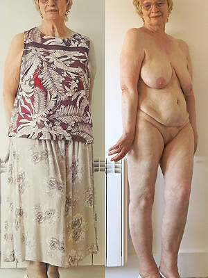 catch out Norwegian mature dressed undressed