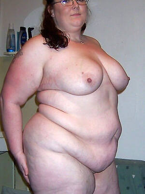 fat old mature flaunts say no to tits