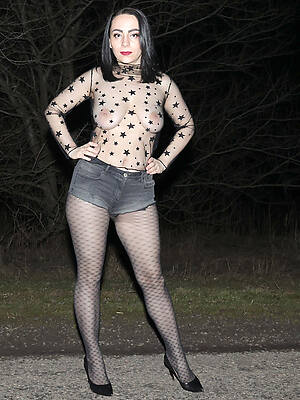 woman in see browse dress flaunts will not hear of confidential