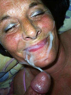 sweet lay bare mature facial cumshots