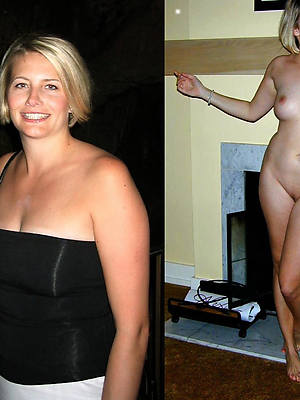 mature dressd and naked 
